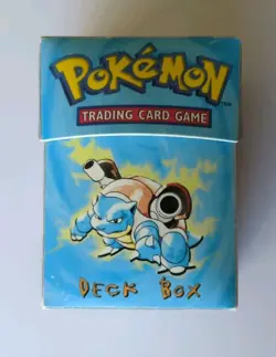 POKEMON TCG VINTAGE DECK BOX CASE WOTC Holds 60 Card ULTRA PRO; Very Nice!! - Image 2