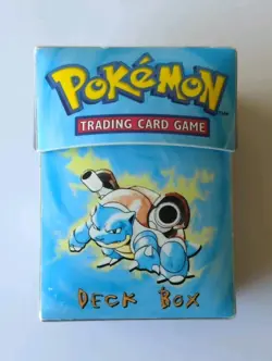 POKEMON TCG VINTAGE DECK BOX CASE WOTC Holds 60 Card ULTRA PRO; Very Nice!! - Image 5