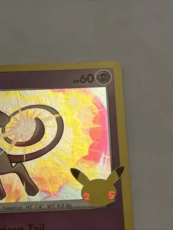 Pokemon TCG: Celebrations Mew 011/025 25th Anniversary Holo Rare Card - Image 4