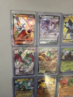 12 Card Pokemon Lot Mint/Nm EX V VMax No Duplicates Holo Rare - Image 2