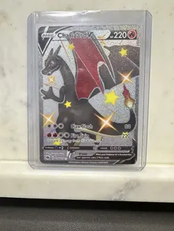 Pokemon TCG Charizard V Champions Path Holo Card 079/073 Secret Rare NM/M 2020 - Image 4