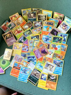 Random Lot Mixed Condition Pokemon Cards Vintage 1st Editions Holo Gold - Image 1