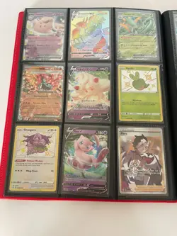 Binder Collection Huge Pokemon Card TCG Lot V, Shiny, Rainbow, NM-M pack fresh - Image 2
