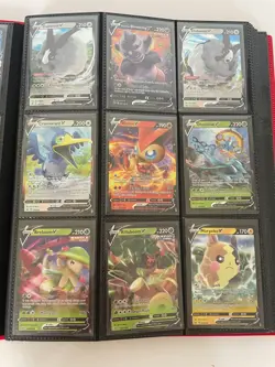 Binder Collection Huge Pokemon Card TCG Lot V, Shiny, Rainbow, NM-M pack fresh - Image 4