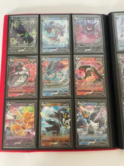 Binder Collection Huge Pokemon Card TCG Lot V, Shiny, Rainbow, NM-M pack fresh - Image 5