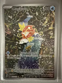 Pokemon TCG Magikarp Scarlet & Violet Paldea Evolved Holo Card 203/193 - Image 2