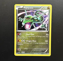 Rayquaza XY141 Black Star Promo Holo 2016 XY Promo Pokemon TCG Card NM (A) - Image 1