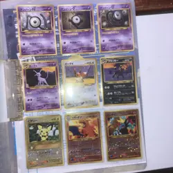Pokemon Card Neo Premium File Vol. 2 Folder 9 Card Set 2000 Charizard NM - Image 1