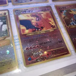 Pokemon Card Neo Premium File Vol. 2 Folder 9 Card Set 2000 Charizard NM - Image 3