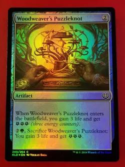 1x Woodweaver's Puzzleknot | FOIL | Kaladesh | MTG Magic Cards - Image 1
