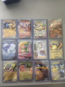 12 Card Pokemon Lot EX and V Cards Mint/Nm No Duplicates - Image 1