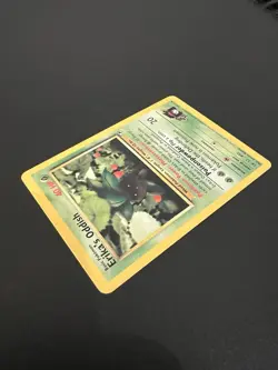 Erika’s Oddish 47/132 Gym Heroes Unlimited 2000 Pokemon Card Uncommon LP - Image 5