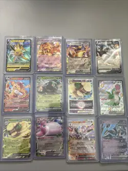 12 Card Pokemon Lot Mint/Nm EX V VStar No Duplicates Holo Rare - Image 1