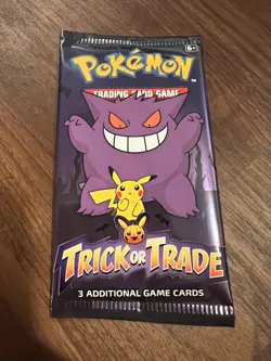 Pokemon Trading Card Game 2022 Halloween Trick or Trade BOOster 1 Mini Pack - Image 1