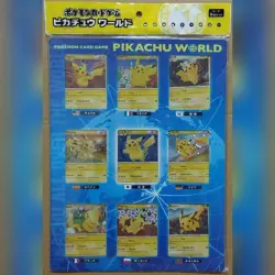 Pokemon card pikachu world collection 2010 set Blue Japanese - Image 1