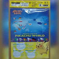 Pokemon card pikachu world collection 2010 set Blue Japanese - Image 2