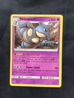Pokemon Cards: Team Up Prerelease Promo: Nidoqueen SM160 - Image 1