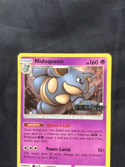 Pokemon Cards: Team Up Prerelease Promo: Nidoqueen SM160 - Image 2