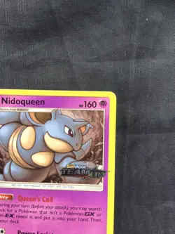Pokemon Cards: Team Up Prerelease Promo: Nidoqueen SM160 - Image 4