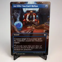MTG An Offer You Can't Refuse (Borderless) (311) | NM | Foundations {FDN} - Image 1