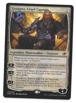 Tezzeret, Cruel Captain Edge of Eternities Regular - Image 1