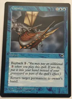 MTG Magic the Gathering Capsize (55/350) Tempest NM, English - Image 1
