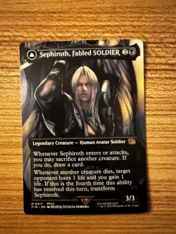 Sephiroth, Fabled SOLDIER (0317) (Borderless) Final Fantasy Regular - Image 1