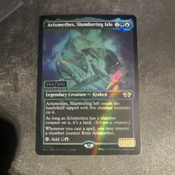 [1x] Arixmethes, Slumbering Isle - Foil - Serial Numbered - Image 1