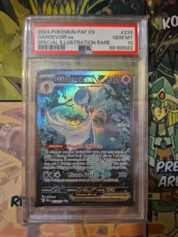 Pokemon 2024 Scarlet & Violet Paldean Fates Gardevoir EX PSA Gem Mint 10 - Image 1