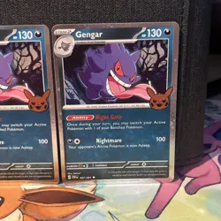 3x Gengar (Cosmos Holo) 057/091 Trick or Trade 2024 Holo Pokemon PACK FRESH - Image 4