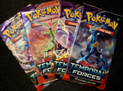 4x Pokemon TCG - Scarlet & Violet Temporal Forces Booster Packs FACTORY SEALED - Image 1