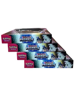 x4 PRISMATIC EVOLUTIONS Lucario EX and Tyranitar EX Premium Collection Sam’s - Image 2