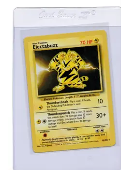 Pokemon - Electabuzz #020/102 - Base Set - Rare - Lightly played - Image 1
