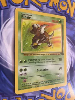 Pinsir 25/64 Jungle Unlimited Pokemon TCG 1999 HP - Image 2