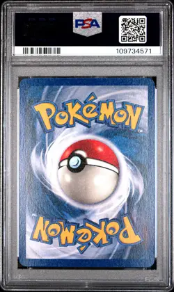 1999 POKEMON FOSSIL 1ST ED #20 GENGAR PSA 7 - Image 2