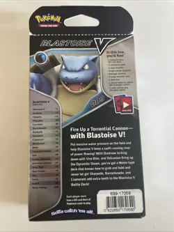 Pokemon TCG: V Battle Decks Blastoise V 820650808395 - Image 2