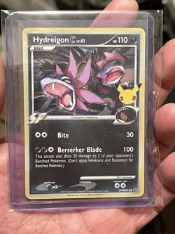 Pokemon TCG Hydreigon C lv.61 SWSH Black Star Promos SWSH138 Holo Promo - Image 1