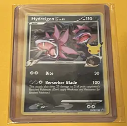 Pokemon TCG Hydreigon C lv.61 SWSH Black Star Promos SWSH138 Holo Promo - Image 3