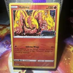 Moltres Build & Battle Deck (SEALED) Black Star Promo - Pokemon Brilliant Stars - Image 1