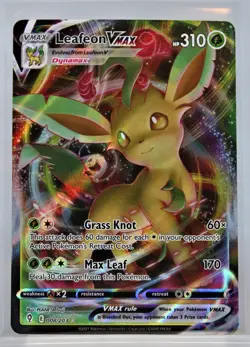 Leafeon 008/203 - VMAX Evolving Skies -NM/MINT -HOLO Ultra Rare- Pokemon TCG - Image 1