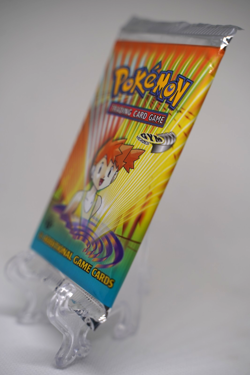 Pokemon TCG Gym Heroes 1st Edition Booster Pack Misty Art WOTC 1999 SEALED - Image 3