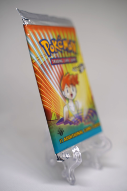 Pokemon TCG Gym Heroes 1st Edition Booster Pack Misty Art WOTC 1999 SEALED - Image 4