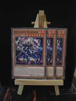 Regenesis Warrior ×3 - ALIN-EN013 - Common - 1st Edition - Yugioh - Image 1