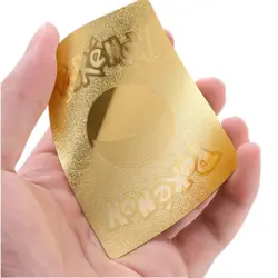 110pcs/Box TAKARA TOMY Pokemon Metal Gold Trading Card Battle Collection NEW - Image 5