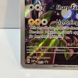 Pokemon TCG Miraidon Black Star Promos SVP013 Holo Card Sealed - Image 4