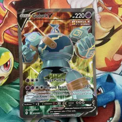 Golurk V - 181/203 - Evolving Skies - Pokemon TCG Card NM Full Art Ultra Rare - Image 1