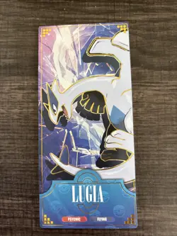NON TCG Pokemon Elf Eif Origin Collection 3.0 Lugia Ticket Stub Long Card - Image 1