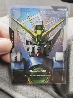 Gundam card Game Resource Wing Gundam Zero C+ Newtype Rising GD01 R-004 parallel - Image 1