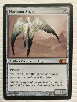 MTG Platinum Angel Core Set 2011 (M11) Regular Card - Image 1