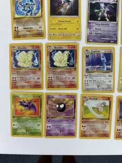 Pokemon Trading Card LOT 500+ Cards at least 150 Vintage from 1996-2000 AS IS - Image 4